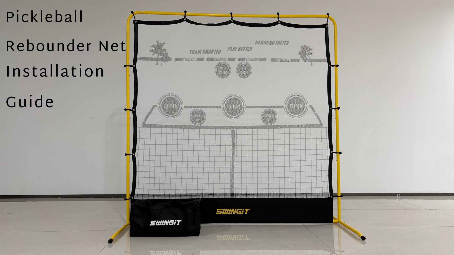 Amazon.com : 6x6FT Pickleball Rebounder Practice Net with Mini