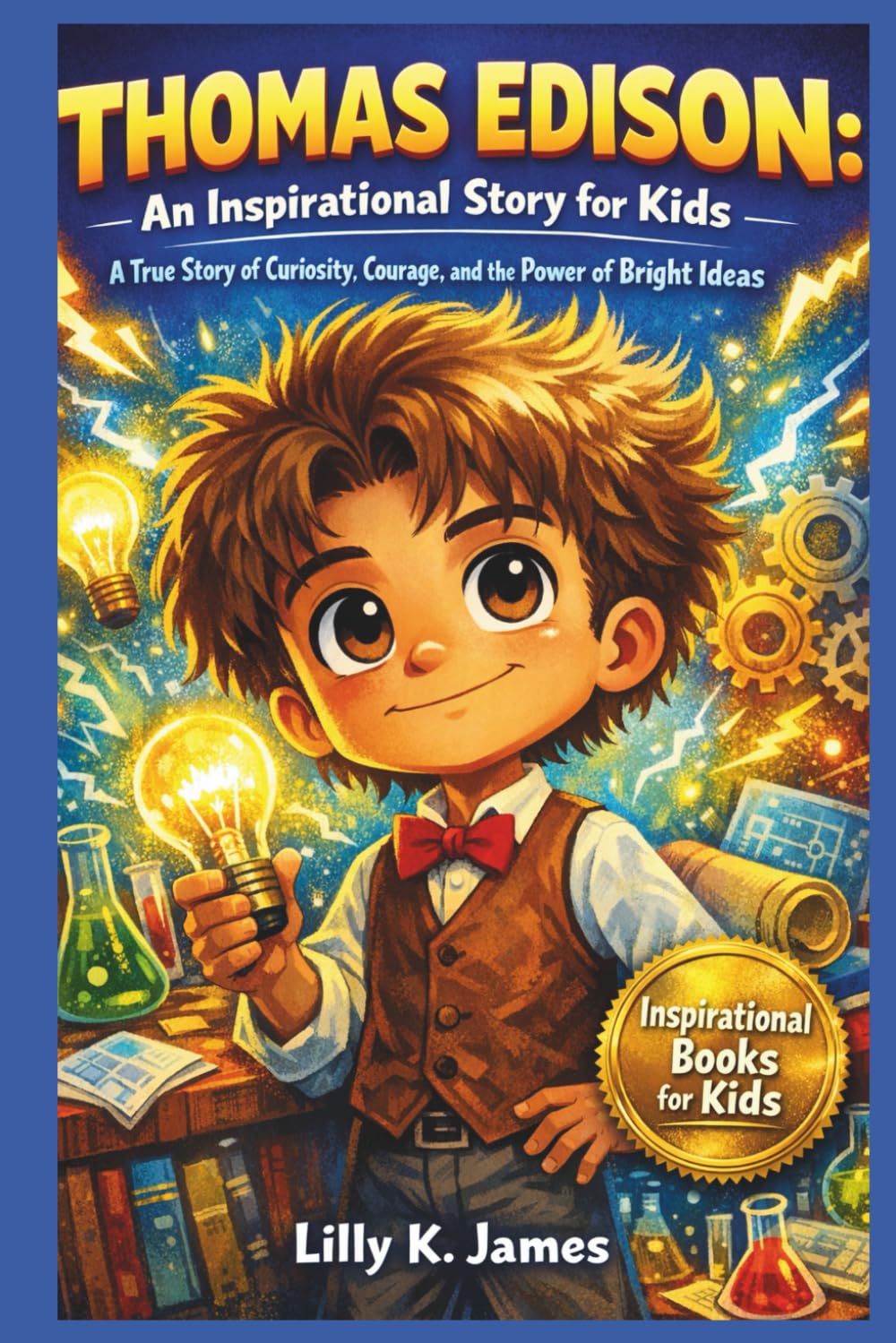 THOMAS EDISON An Inspirational Story for Kids (An Inspirational Inventors Stories for Kids)