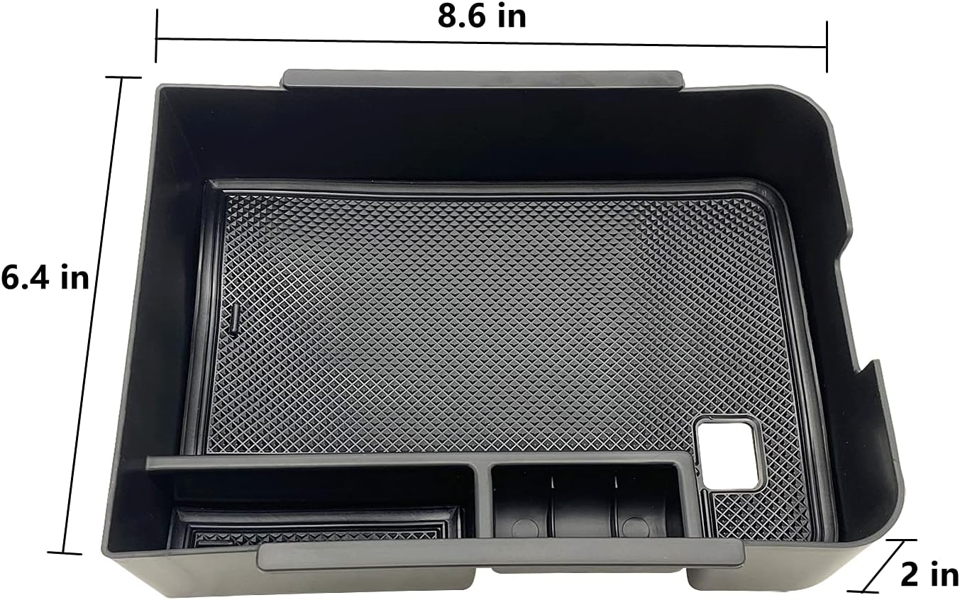 Compatible with Sentra 2020 2021 2022 2023 2024 2025 Accessories Center Console Tray Organizer, Armrest Secondary Storage Box