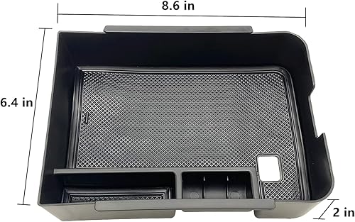 Miniatura 3 de JOJOMARK Compatible con accesorios Sentra 2020 2021 2022 2023 2024 organizador de bandeja de consola central, caja de almacenamiento secundaria con