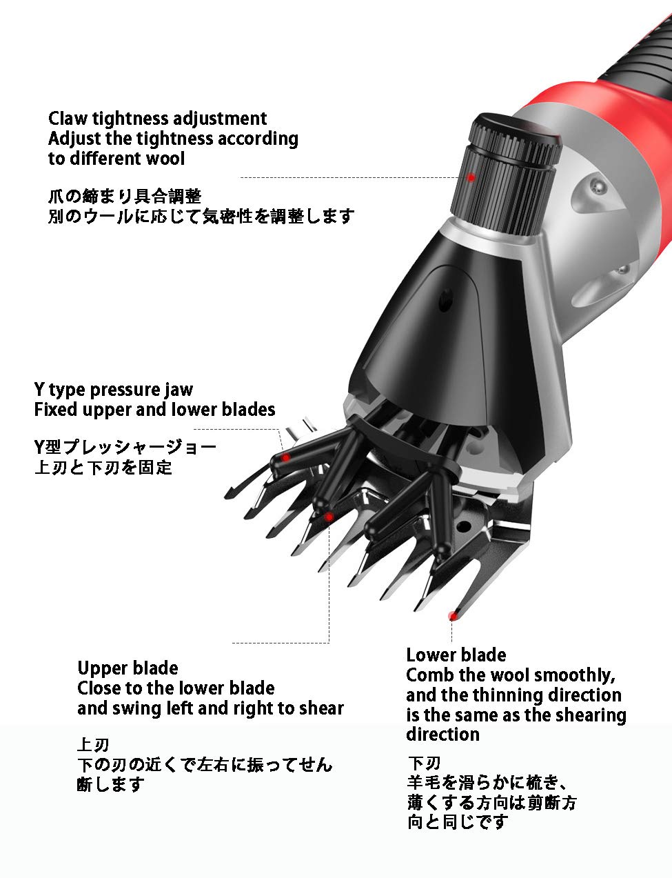 Amazon.com: 1000W Sheep Clipper,Heavy Duty Sheep Shearing