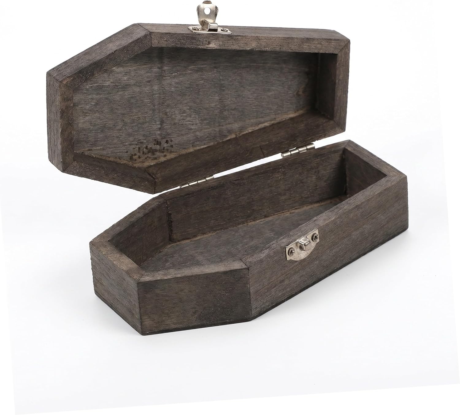 Halloween Coffin Shaped Wooden Jewelry Box 2pcs for Parties image 3