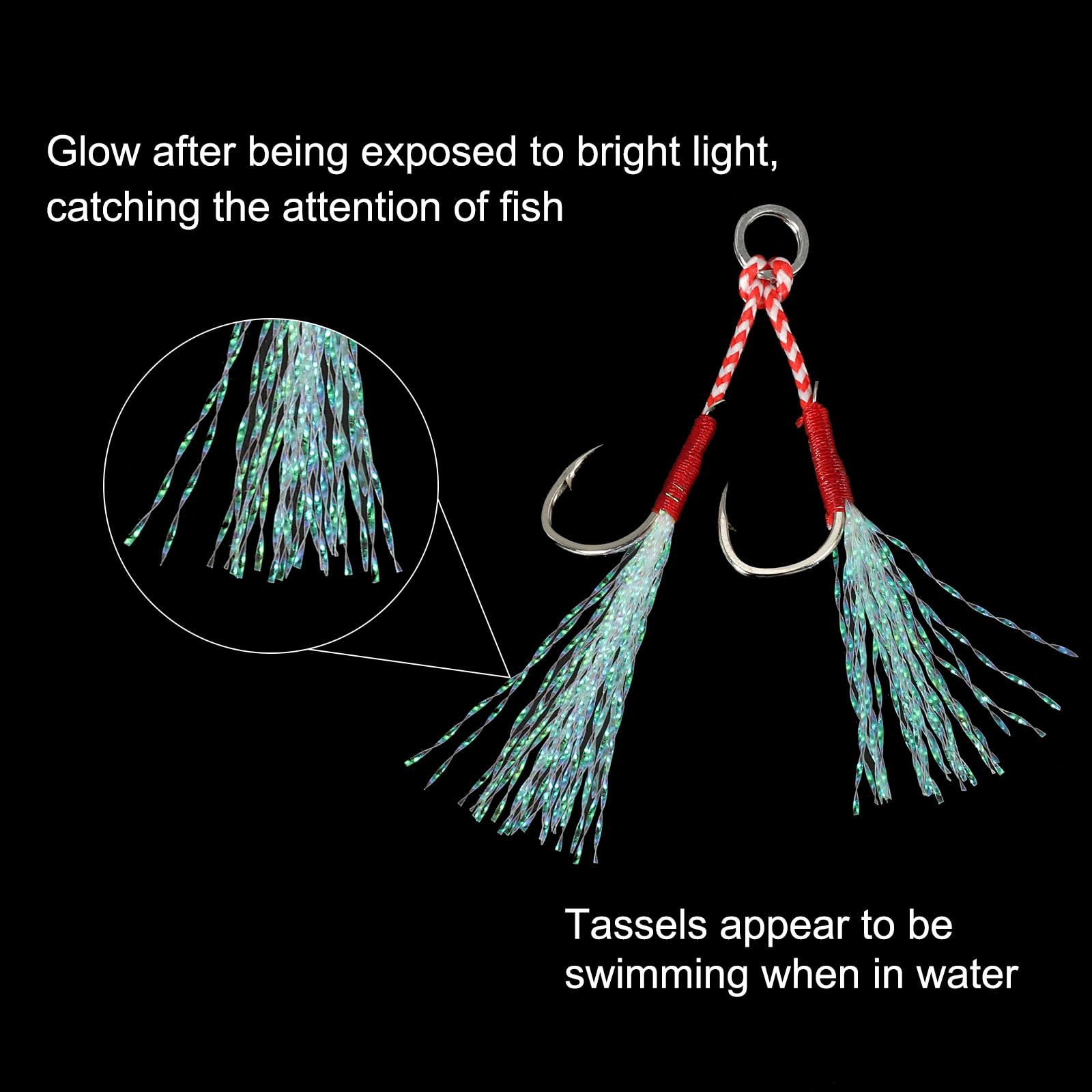 PATIKIL Double Fishing Assist Hooks Kit - Image 4