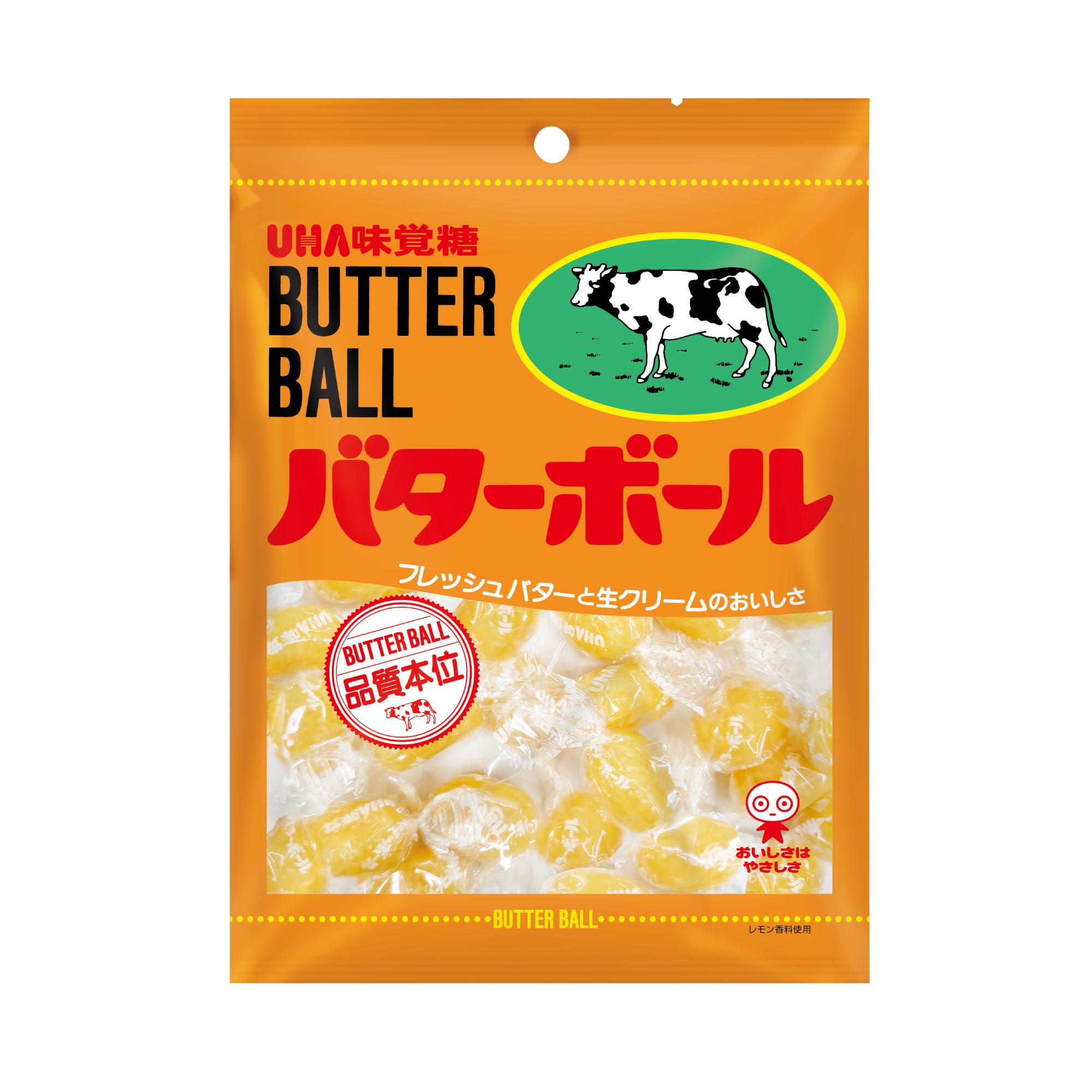 Amazon.co.jp: UHA味覚糖 バターボール 104g×6袋 : 食品・飲料・お酒