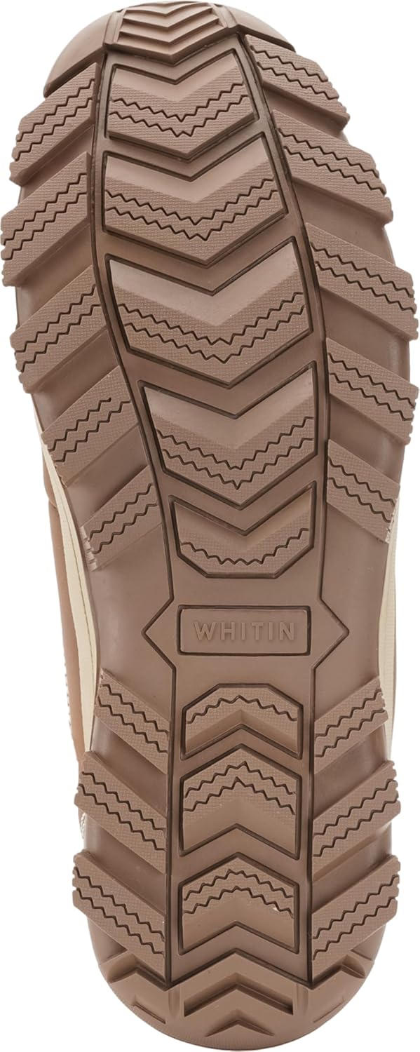 WHITIN Men's Waterproof Cold-Weather Snow Boots