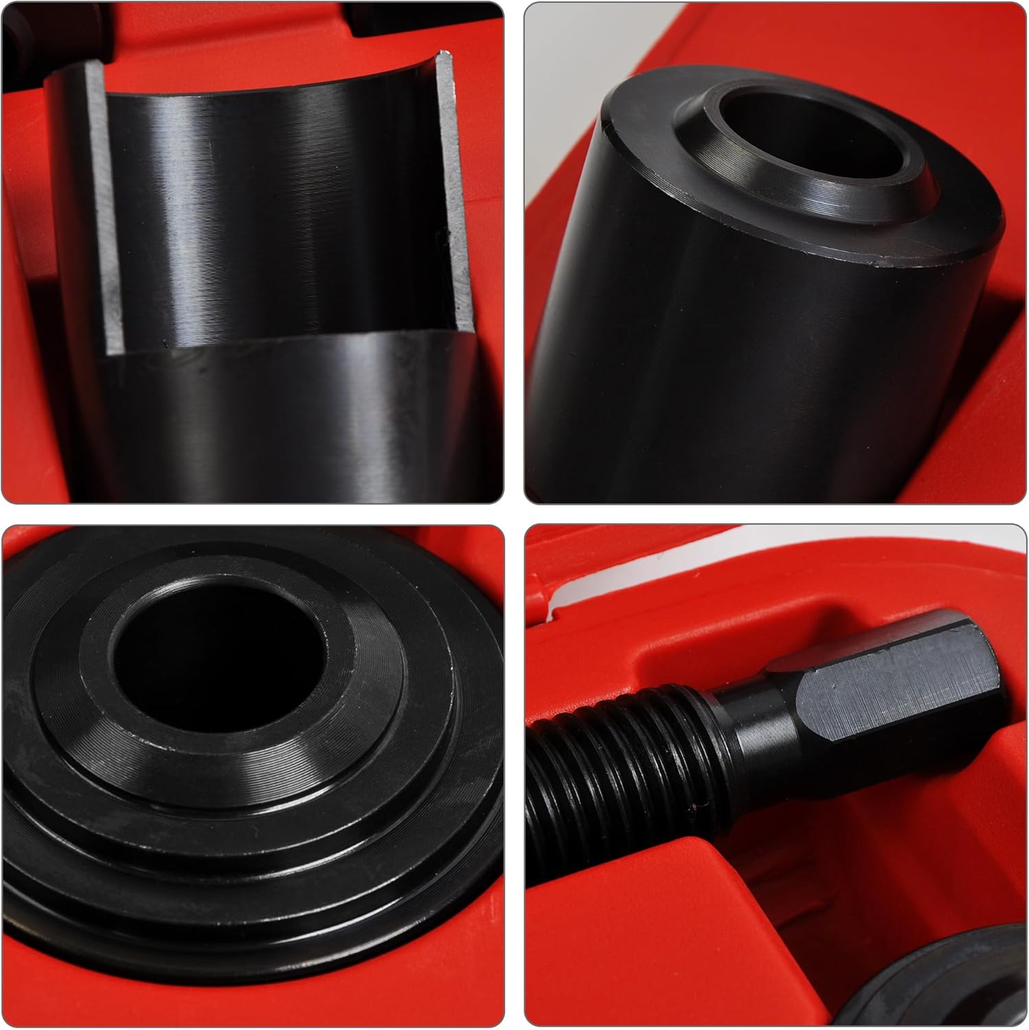 21PCS Ball Joint Press Kit, Master Ball Joint Removal Tool, Brake Anchor Pin U Joint Ball Joint Press Tool for 2WD 4WD Cars