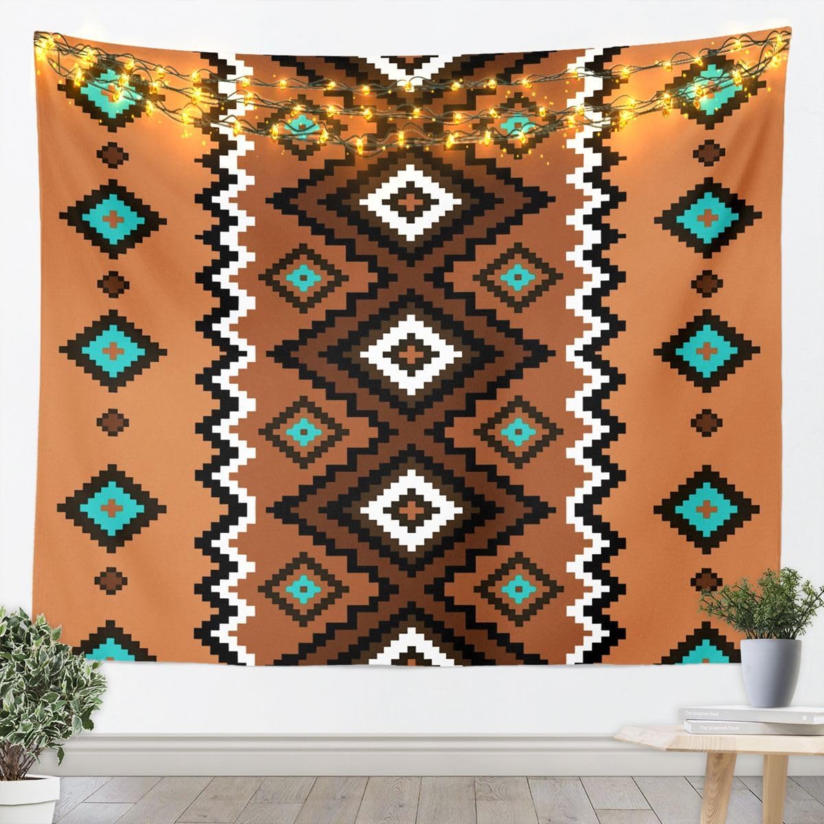 Feelyou Brown Leopard Print Tapestry Wall Art image 5