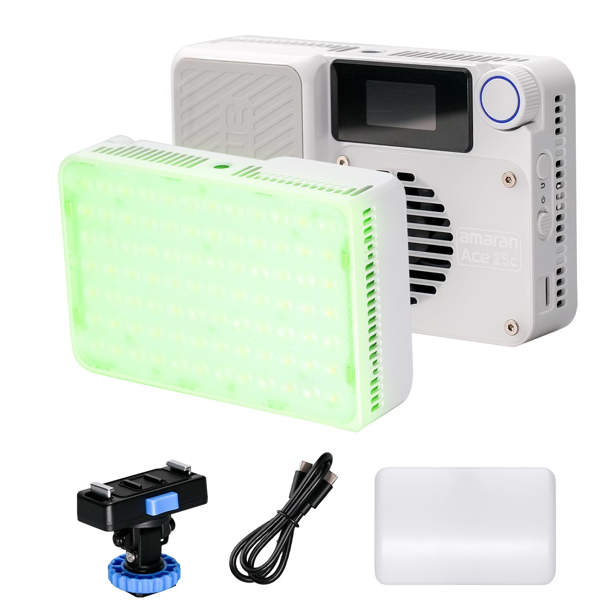 Amazon.co.jp: Aputure Amaran Ace 25C 25W RGB小型撮影ライト 2300