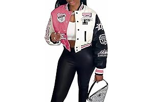 Women's Varsity Jacket: Sporty and Stylish
