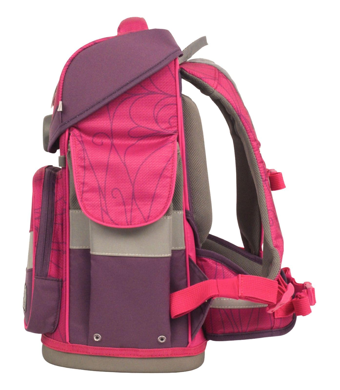 SCHOOL-MOOD Timeless mit LED Patchy Schulranzen-Set 7-teilig Luisa