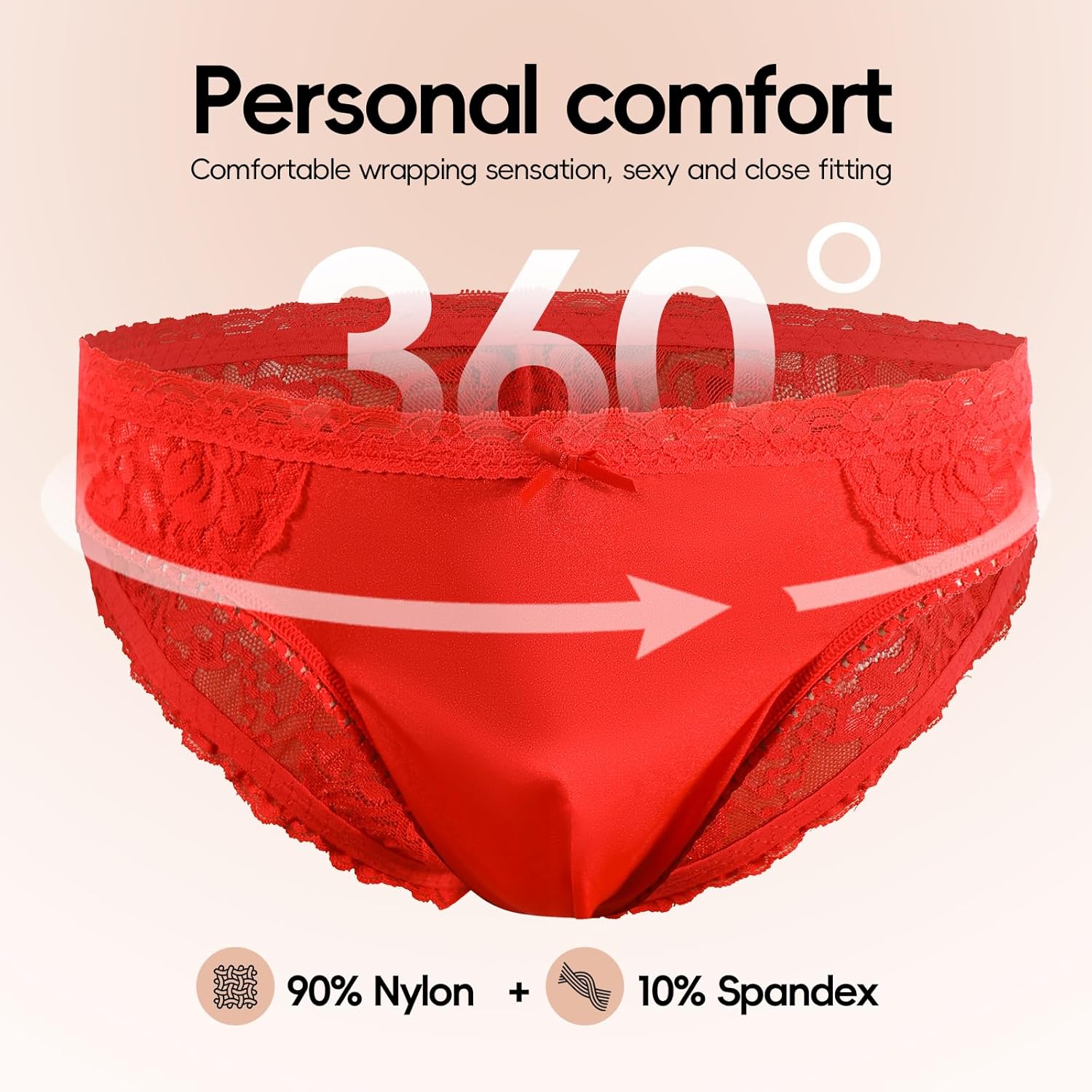 Lace Sexy Underwear For Men Mens Sexy Underwear Lingerie Mens G Strings & Thongs Underwear - Image 3