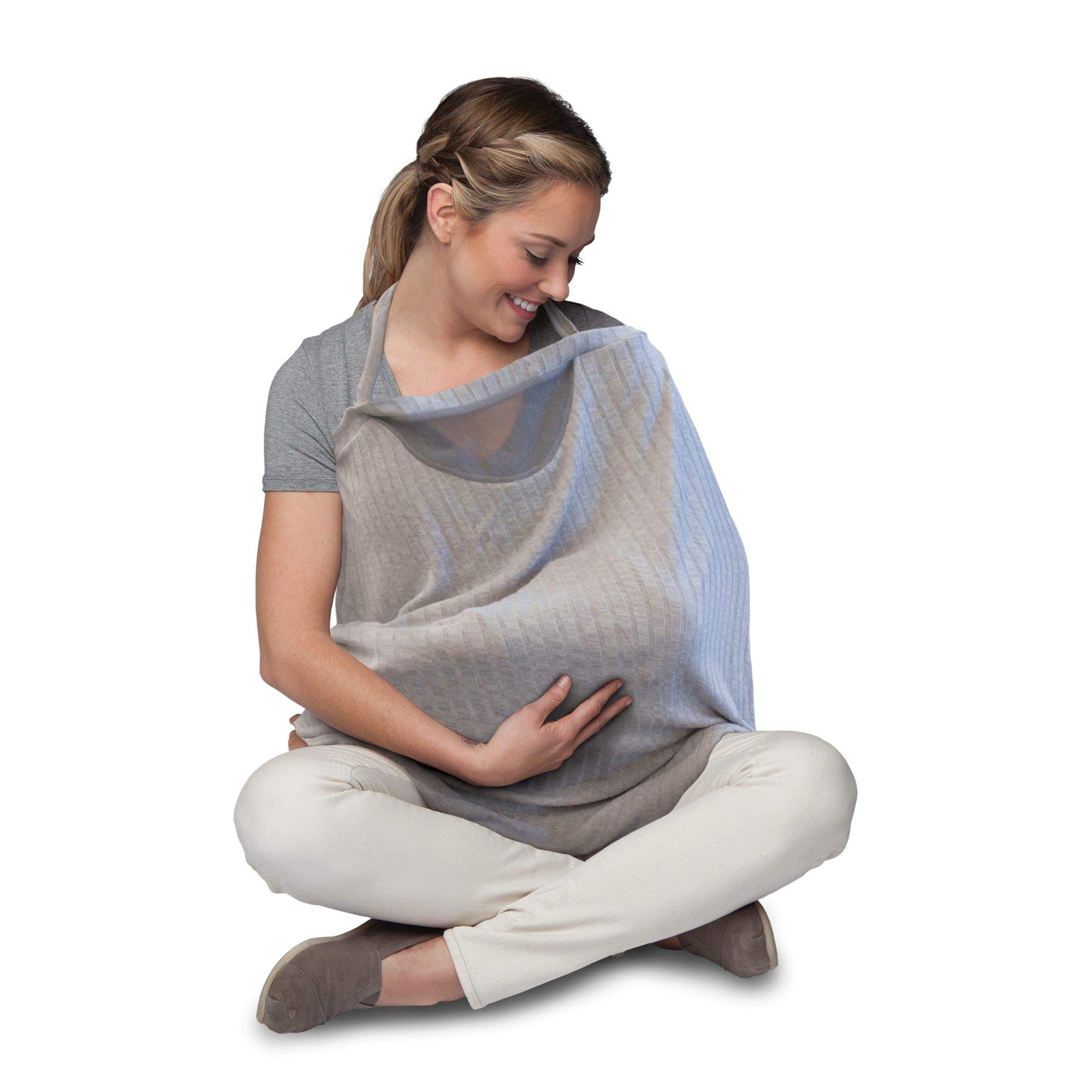 Chicco Écharpe d'allaitement Boppy Infinity 17 cm Gris