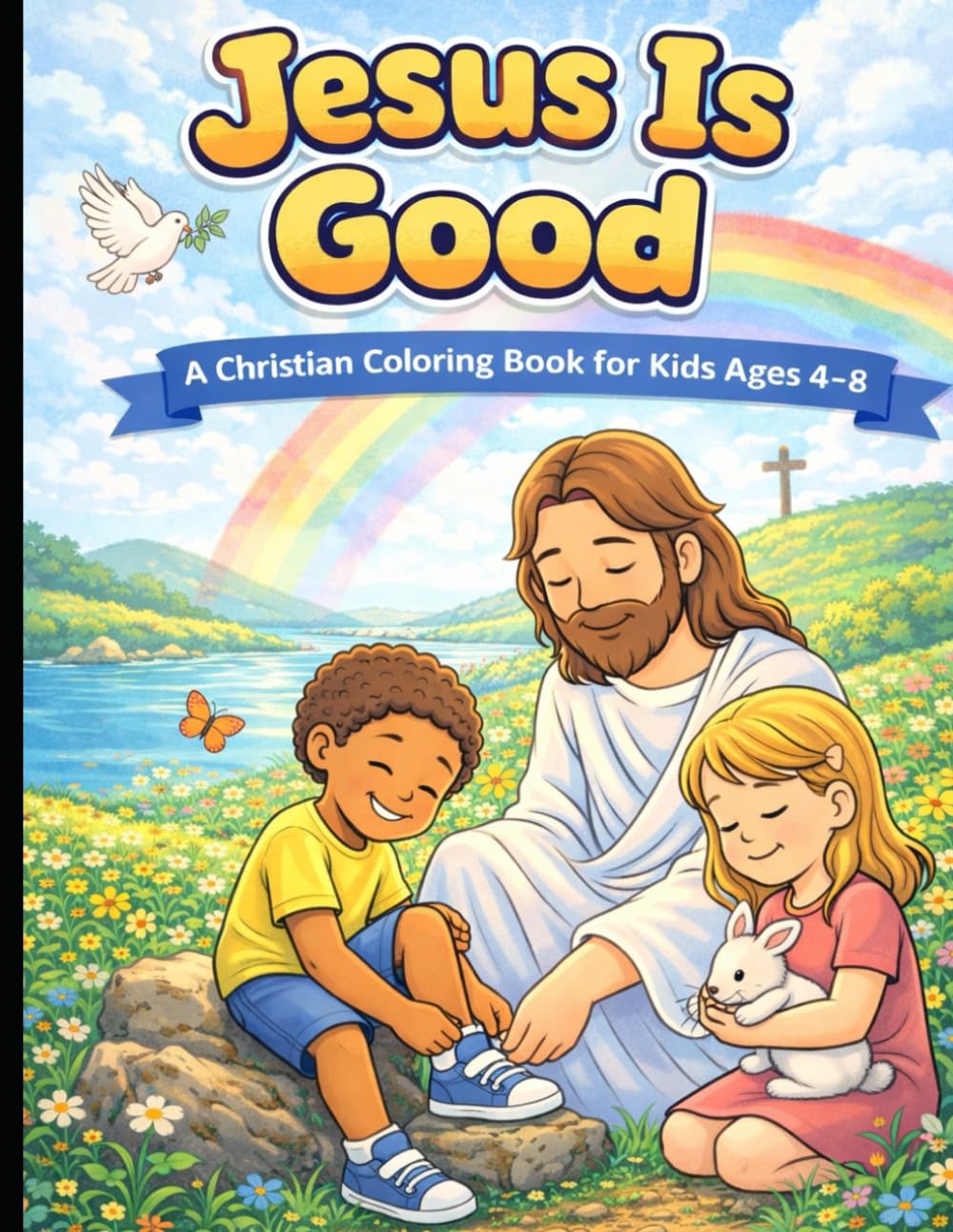 Jesus is Good: A Christian Coloring Book for Kids Ages 4-8: A Christian Coloring Book for Kids Ages 4-8 (Jesus Is Series)