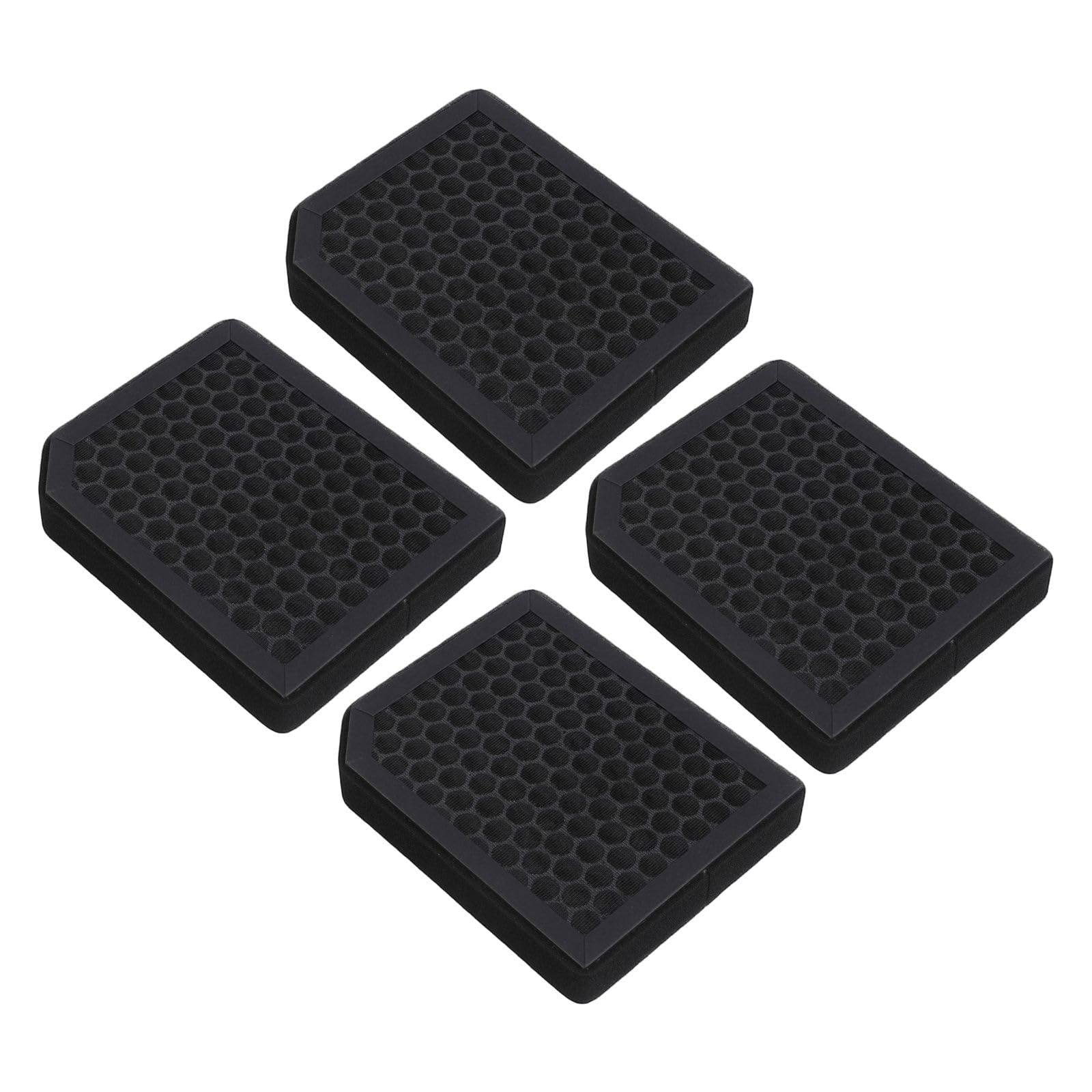 Pack de 4 filtros H13 True HEPA de repuesto para purificador de aire Aircilina AP1501, sistema de filtro de 3 niveles con carbón activo contra humo y olores, prefiltro lavable para alérgicos y