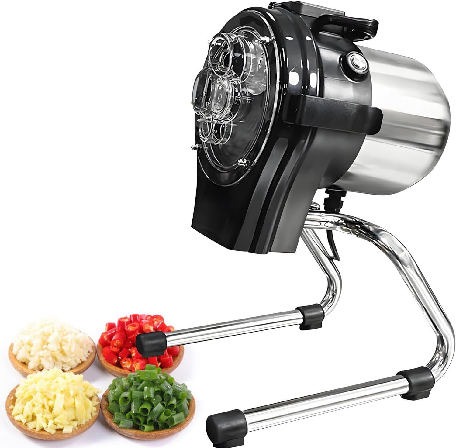 Picadora de verduras eléctrica para eliminar el corte manual lento