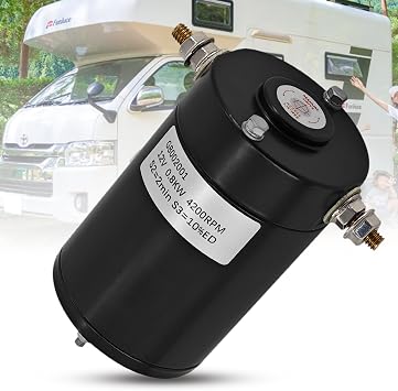 167576 Hydraulic Slide Out Pump Motor Compatible with Lippert Components Leveling System, 12V 1HP Bi-rotational Hydraulic Pump Motor Replace# 15-167576 414018 F000MM0809 15167576 045-167567