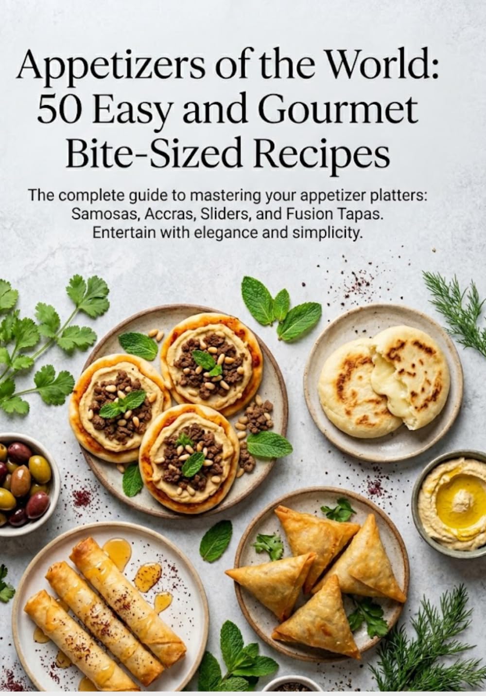Appetizers of the World: 50 Easy and Gourmet Bite-Sized Recipes: The complete guide to mastering your appetizer platters: Samosas, Accras, Sliders, ... Entertain with elegance and simplicity.