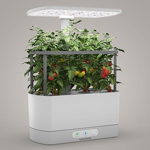 Miniatura 3 de AeroGarden Harvest XL Bundle - Kit de cultivo hidropónico de hierbas para interiores paquete de luces LED de cultivo con enrejado 18 cápsulas de