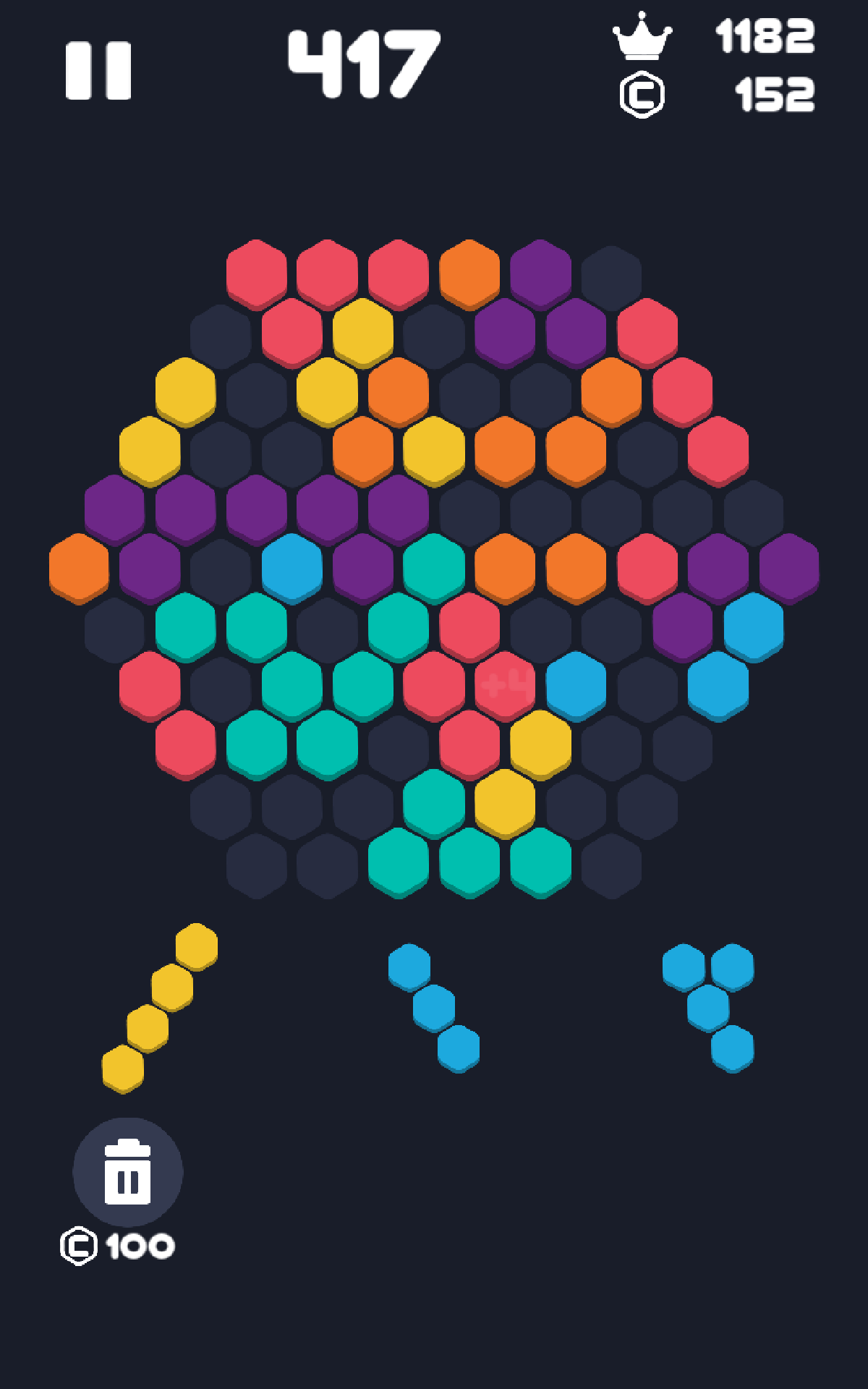 Hex Fill 1010 Square & Hexagon Blocks PuzzleAmazon.deAppstore for Android