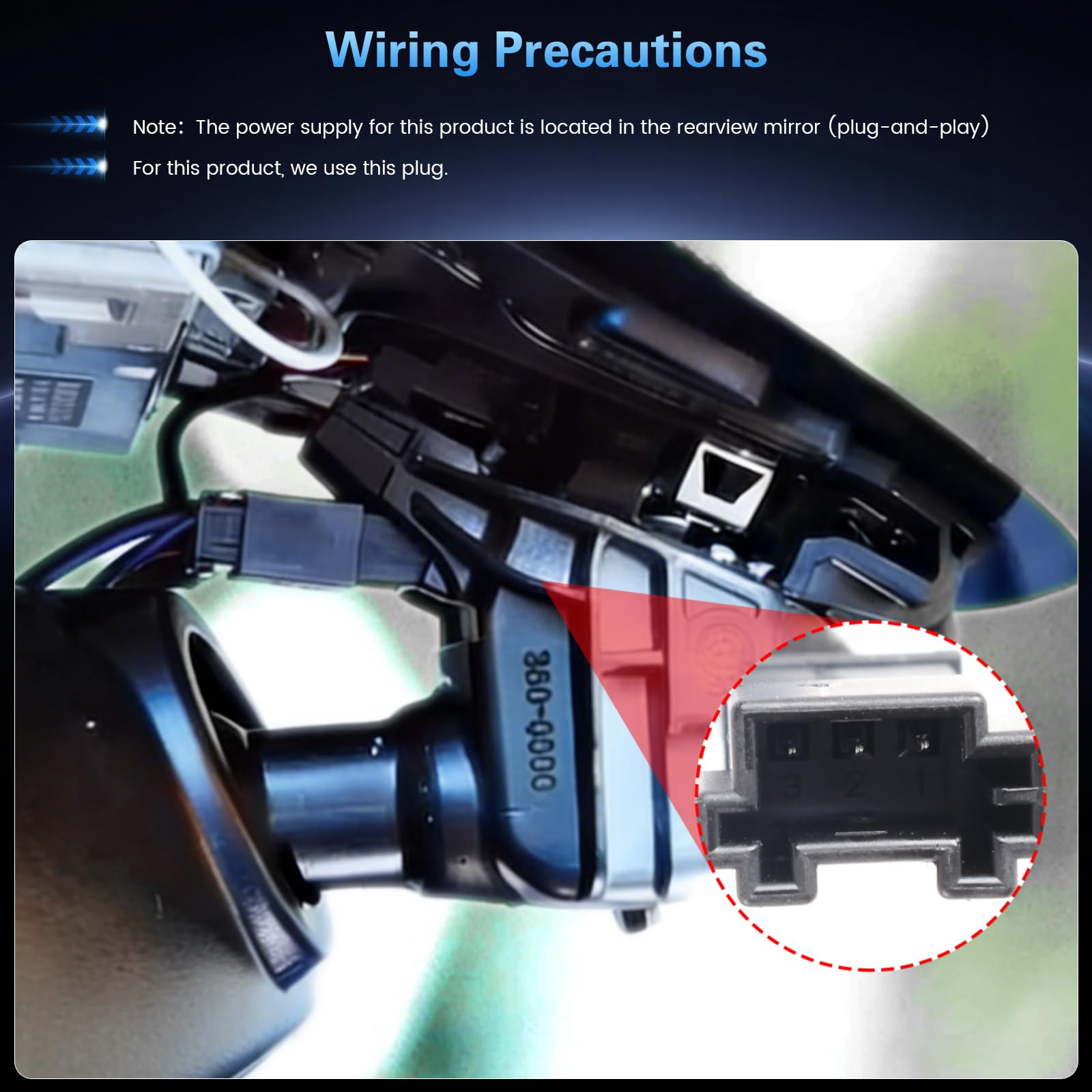 Inefala 4K UHD 2160P Dashcam para VW Tiguan 2018-2024, Dash CAM Coche con Tarjeta SD de 64GB 150° Gran Angular Visión Nocturn, Dashcam Cámara Coche con WiFi App Controlcon Sensor G Grabación de Bucle