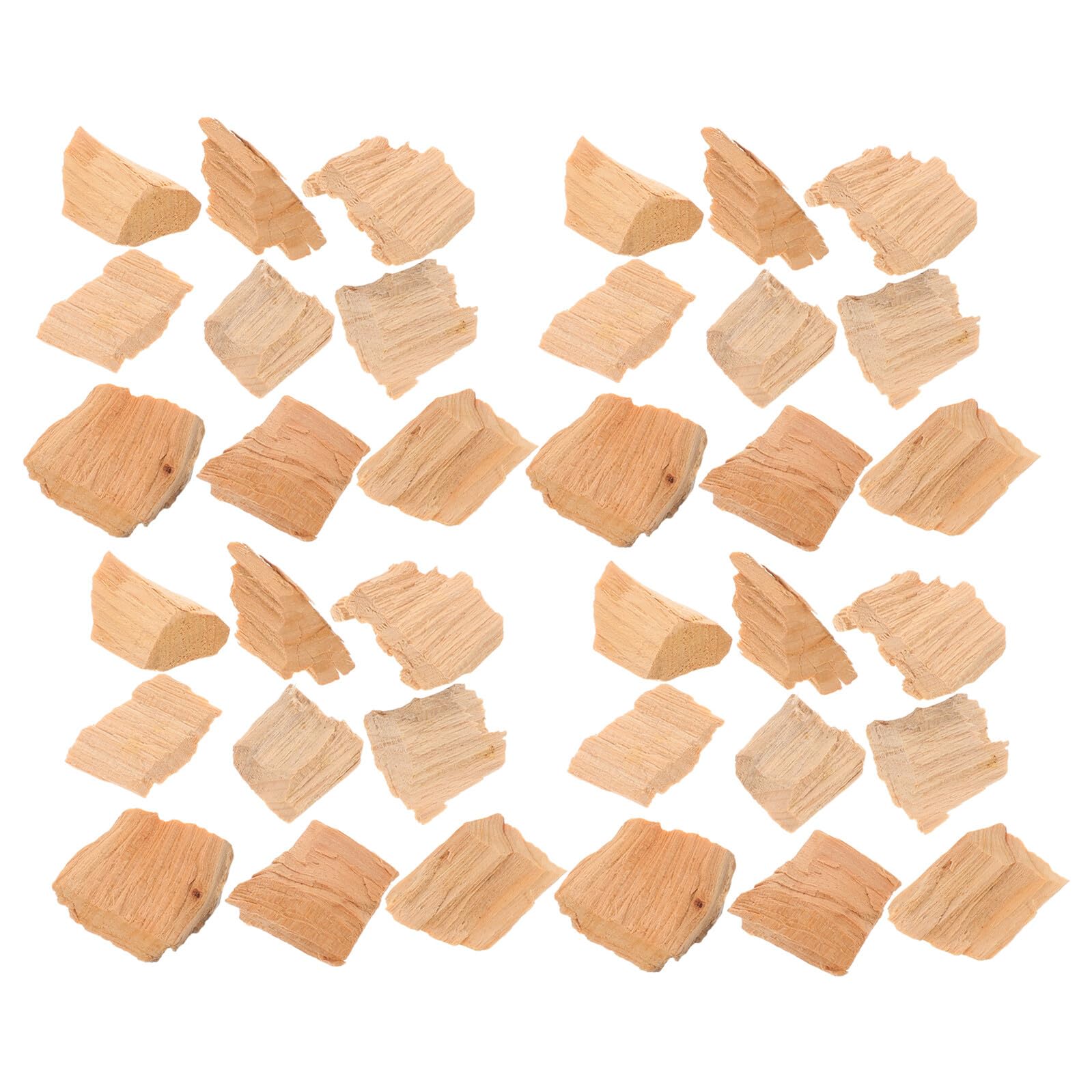 Virutas para Ahumar en Barbacoa, 2 Bolsas de Madera | Ciprés, 1, 18 -1, 97, Uso Sencillo y Múltiples Aplicaciones, para Carbón y Parrilla