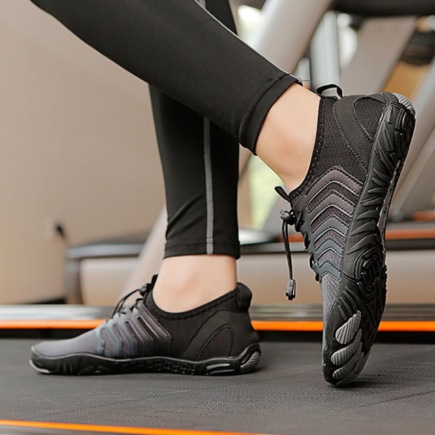 Barefoot Water Shoes Women Mens Breathable & Non-Slip Athletic Footwear uick Dry Barefoot Aqua Shoes Breathable Wide Swim Outdoor Walking Anti Slip Pool Shoe for Swim Beach Pool