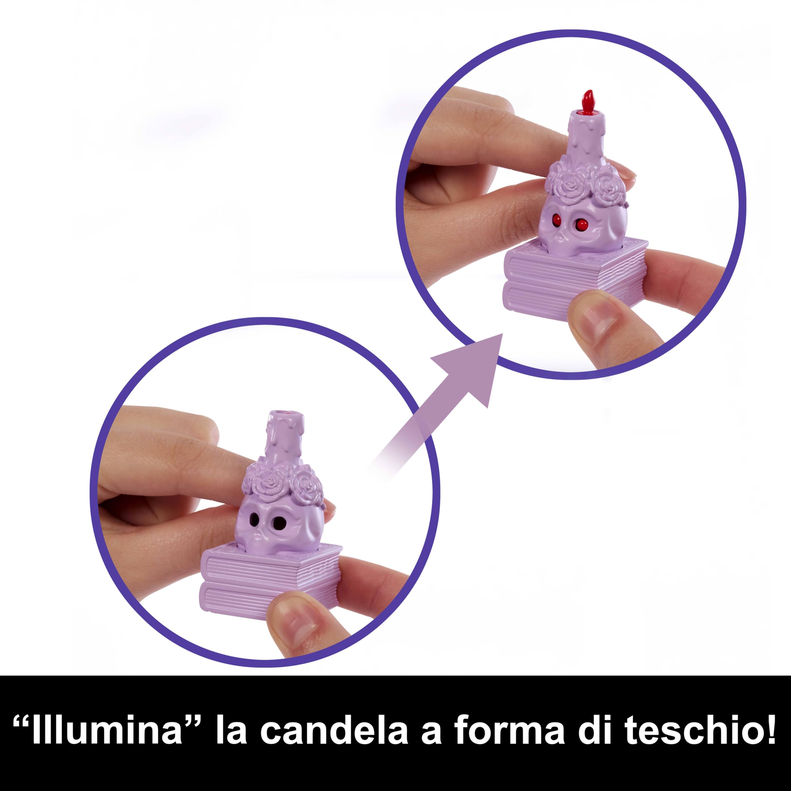 Monster High - Stanza delle Pozioni Segrete, playset con 12 accessori e trasformazioni a sorpresa, cucciolo di pipistrello Conte Fabulous incluso, giocattolo per bambini, 4+ anni, JBF15