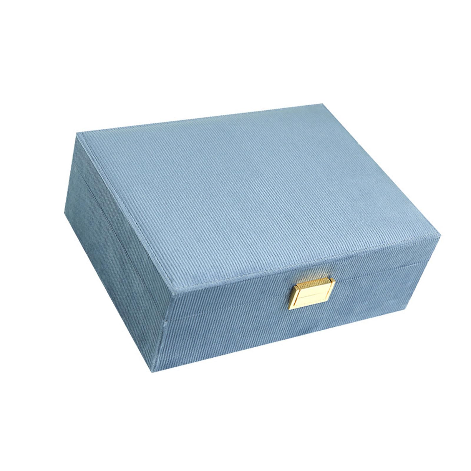 Large Multilayer Jewelry Holder Elegant Jewelry Storage Container Portable Storage and Display Holder Container, フリーサイズ