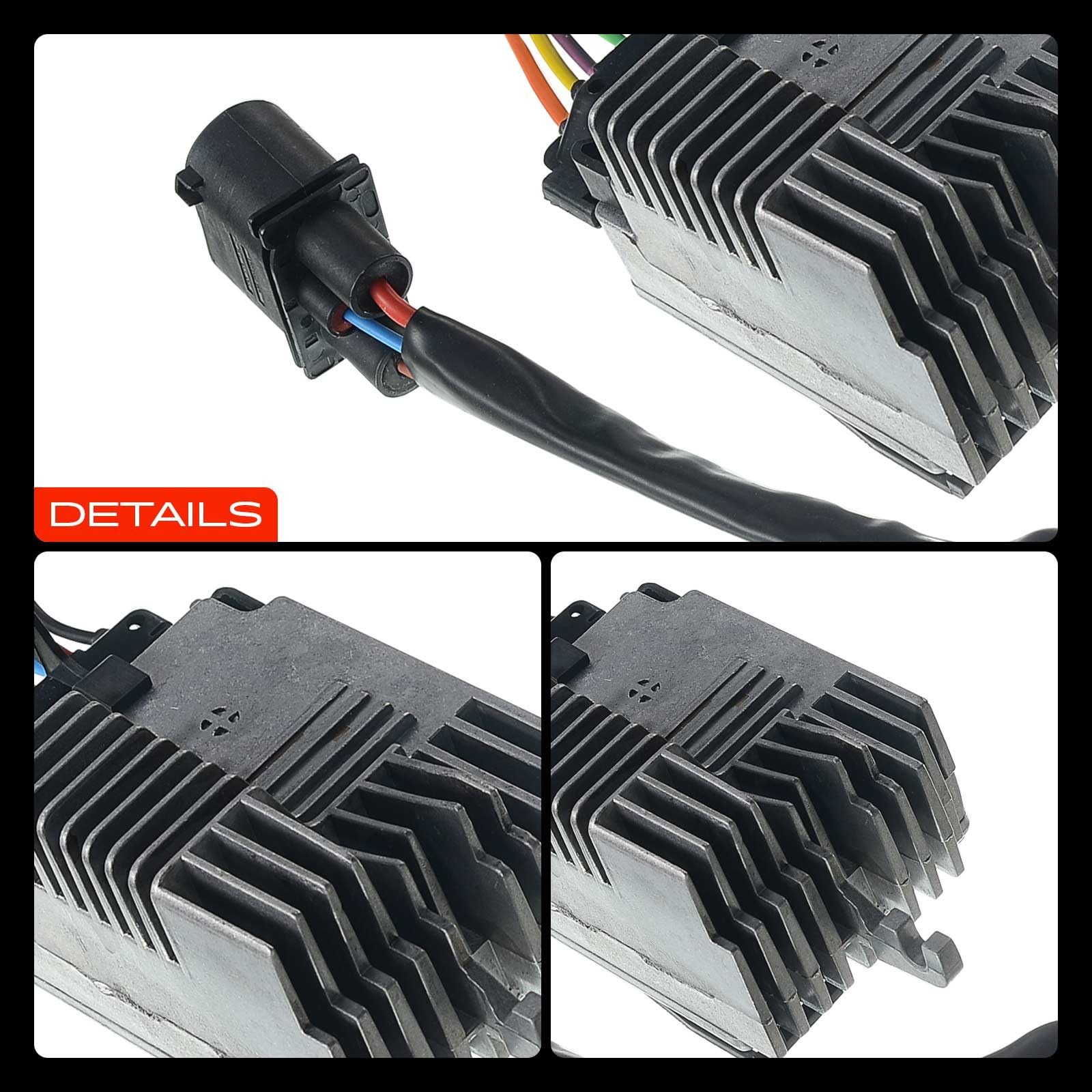 Frankberg Unidad de control del ventilador Compatible con A4 Avant 8E5 A4 8E2 A4 cabrio 8H7 Replace# 902-436,8E0959501AG