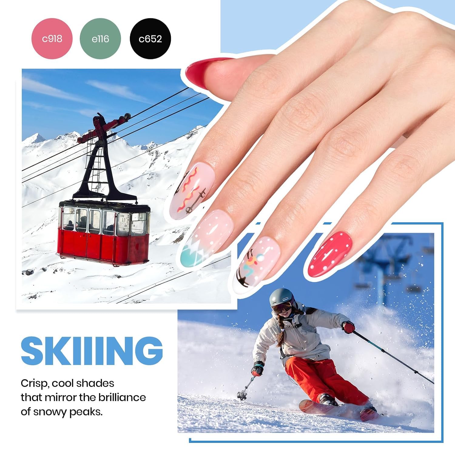 Beetles Gel Polish Set de 37 capas base mate brillante con luz ultravioleta