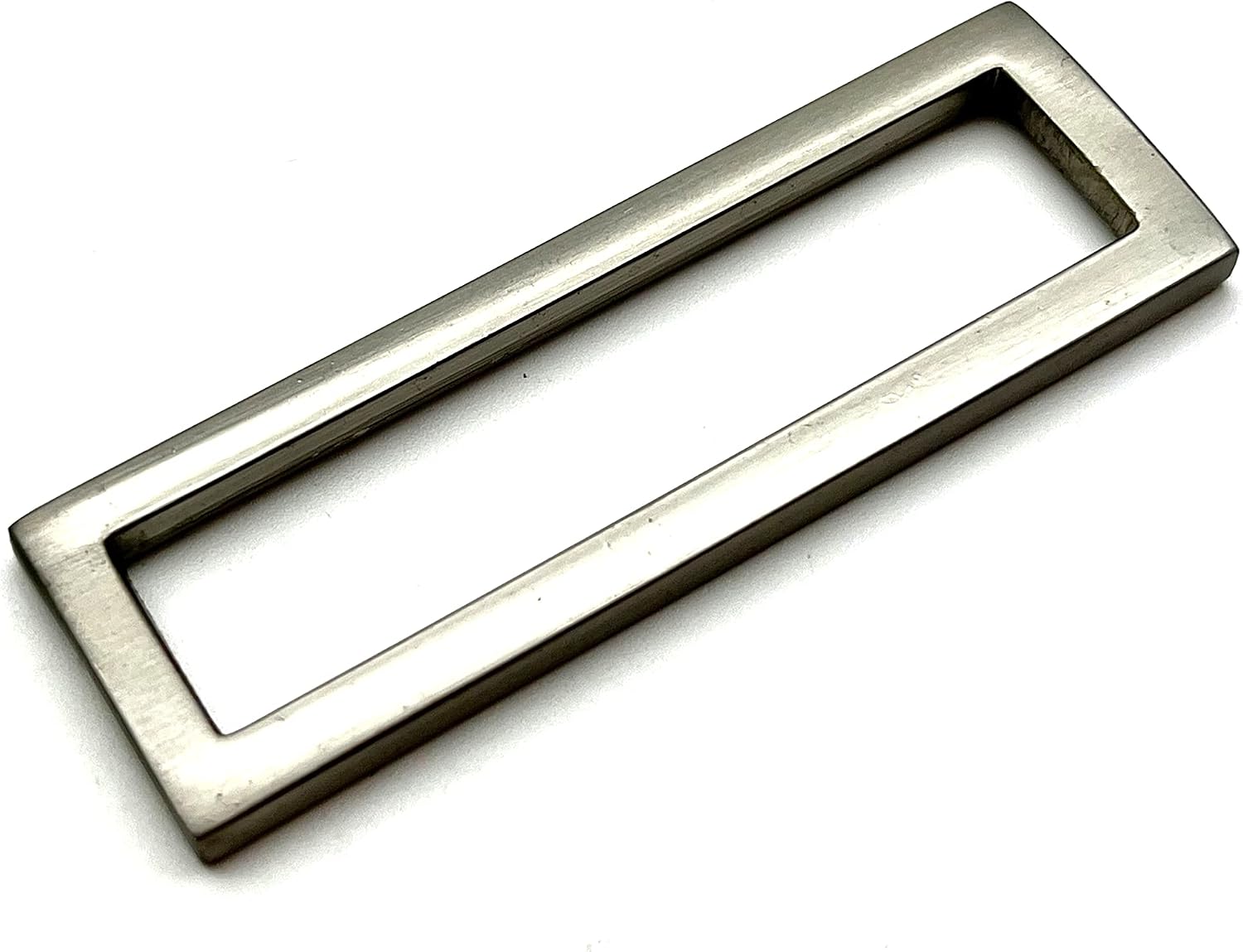Rectangle ring 2" / 50mm zinc alloying for buckle straps bags belt purse hardware making,bag replacement Polished nickel U116