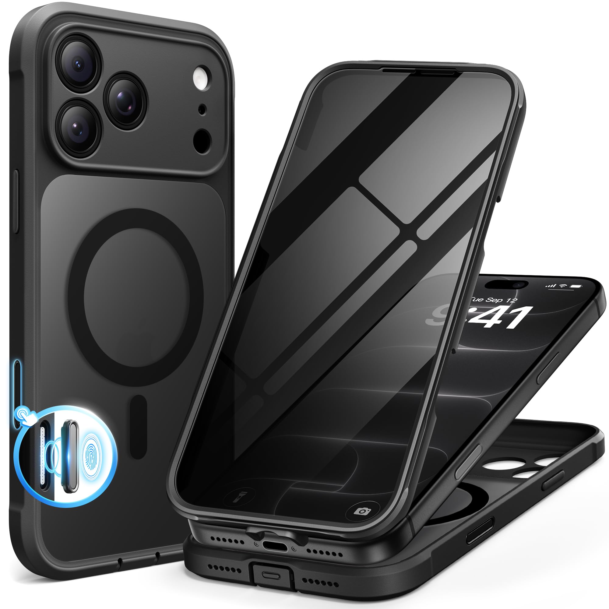 Amazon.com: BERFY for iPhone 18 Pro Case/iPhone 17 Pro Case, Fit