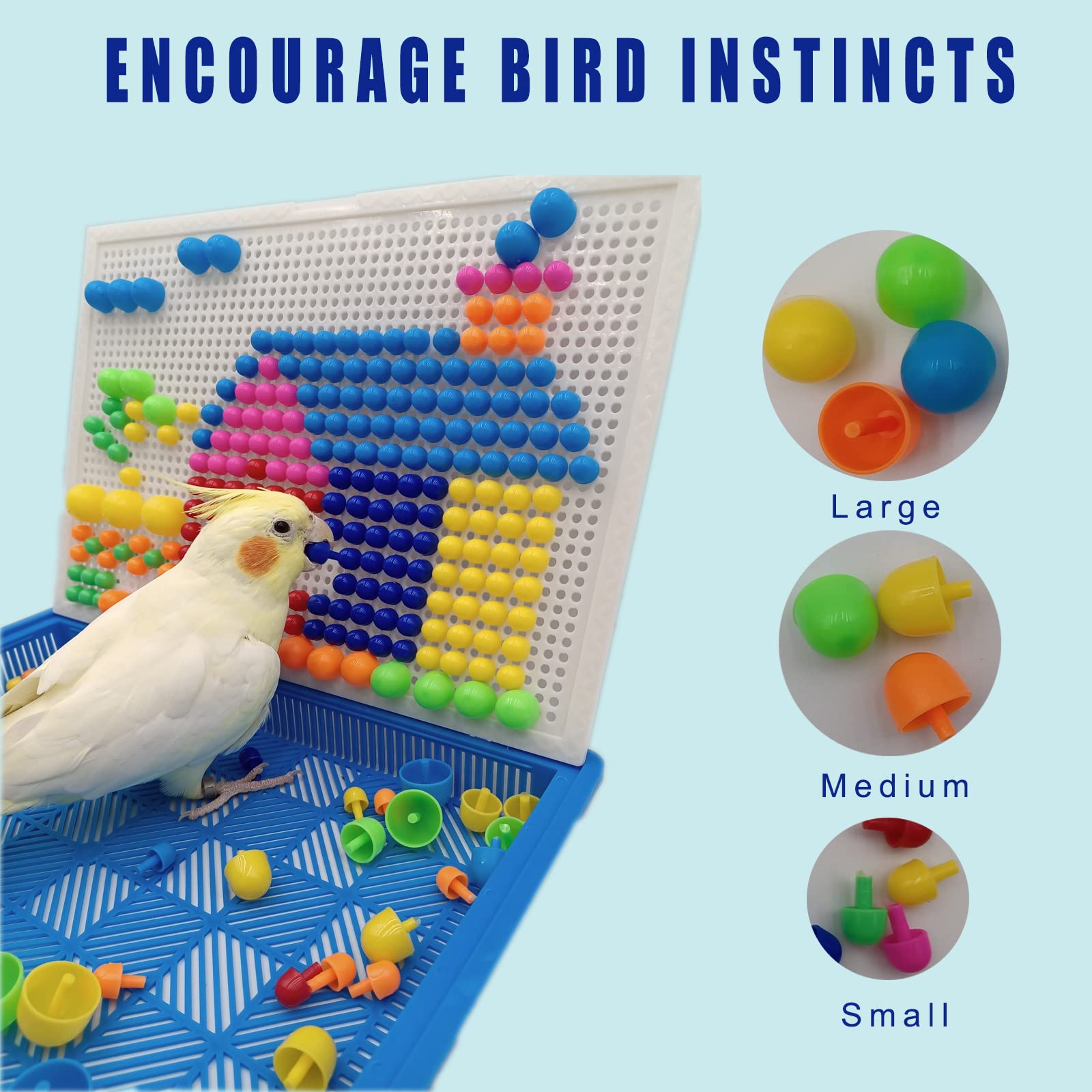 Amazon | CIEZZU インコ オウム 飼育 噛むおもちゃ 小中型鳥用