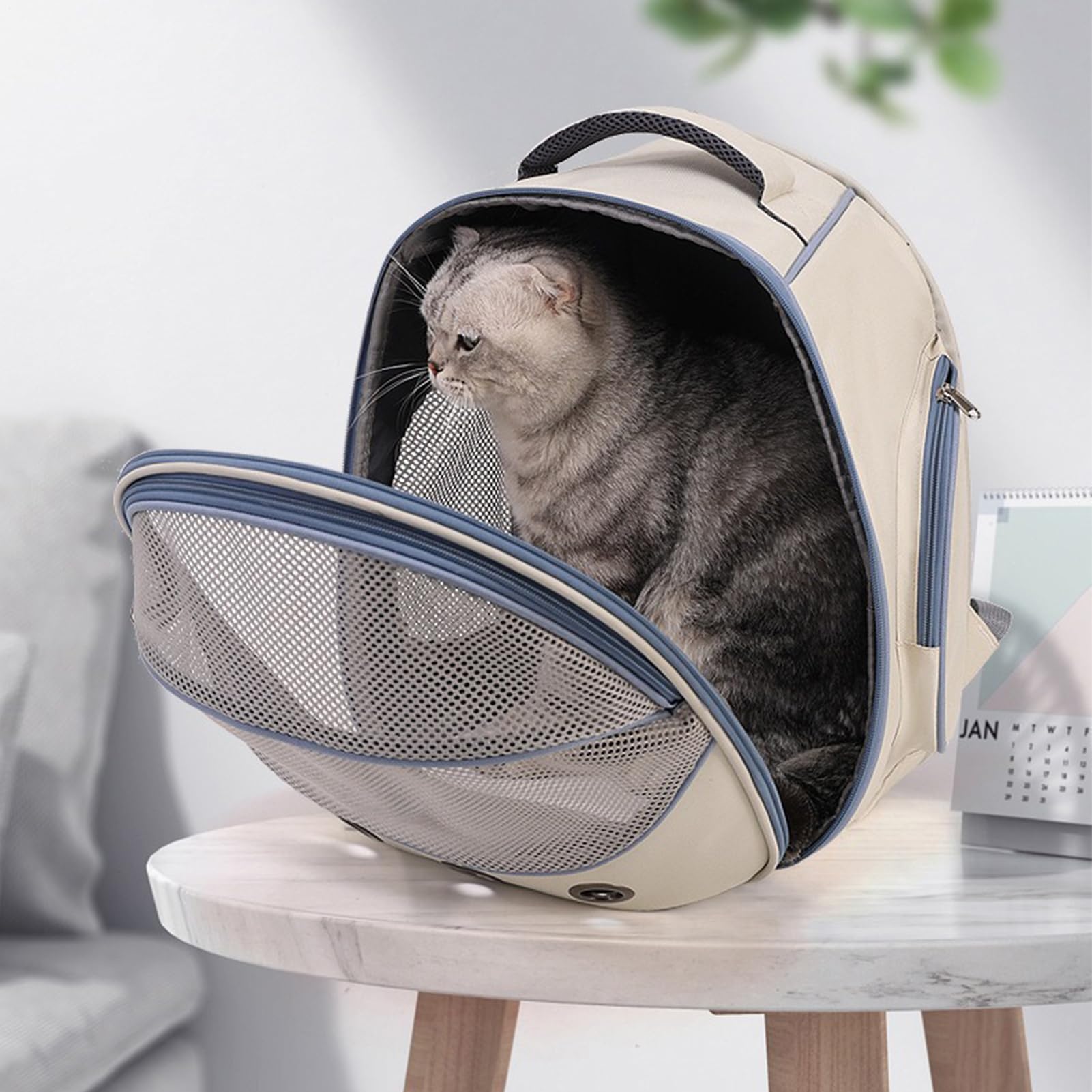 Transportín para Mascotas Bolsa Cómoda Y Transpirable