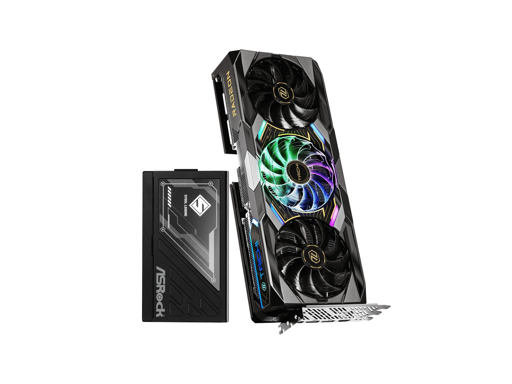 Amazon.com: ASRock Radeon RX 9070 XT Taichi 16GB OC & Steel Legend