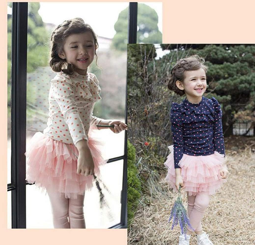 Baby Toddler Girls' Tutu Leggings Tulle Ruffle Skirted Pants 2-6T - Image 6
