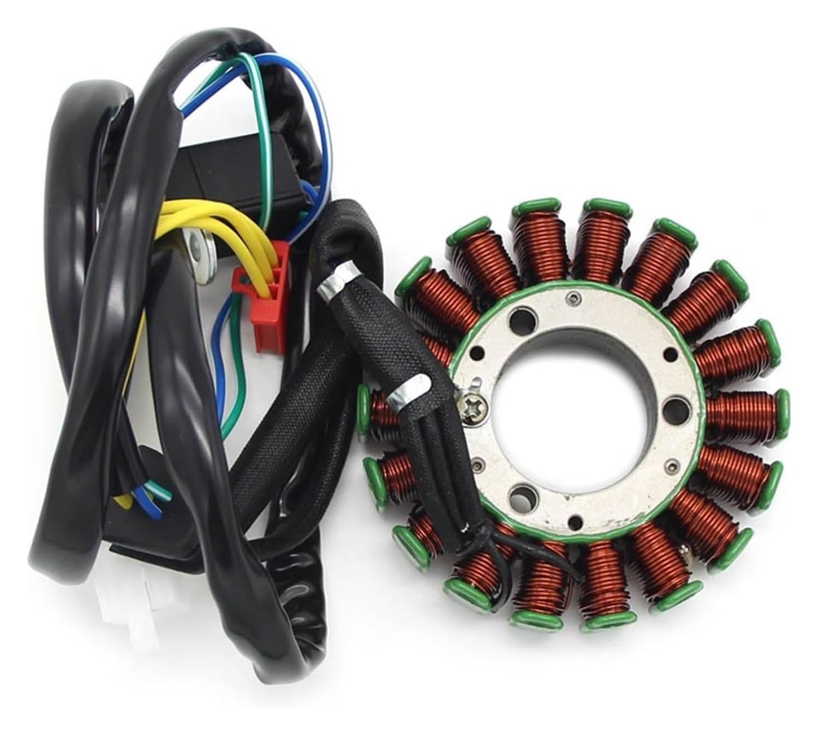 pour SYM pour JOYMAX 125 LM12W-T pour GTS 200 LM18W-6 Moto Bobine De Stator Et Magnéto D'allumage Alternateur 31120-HTA-000 Bobine Magnéto Stator