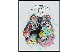 Gym Wall Decor for Teen Boys, Street Art Style