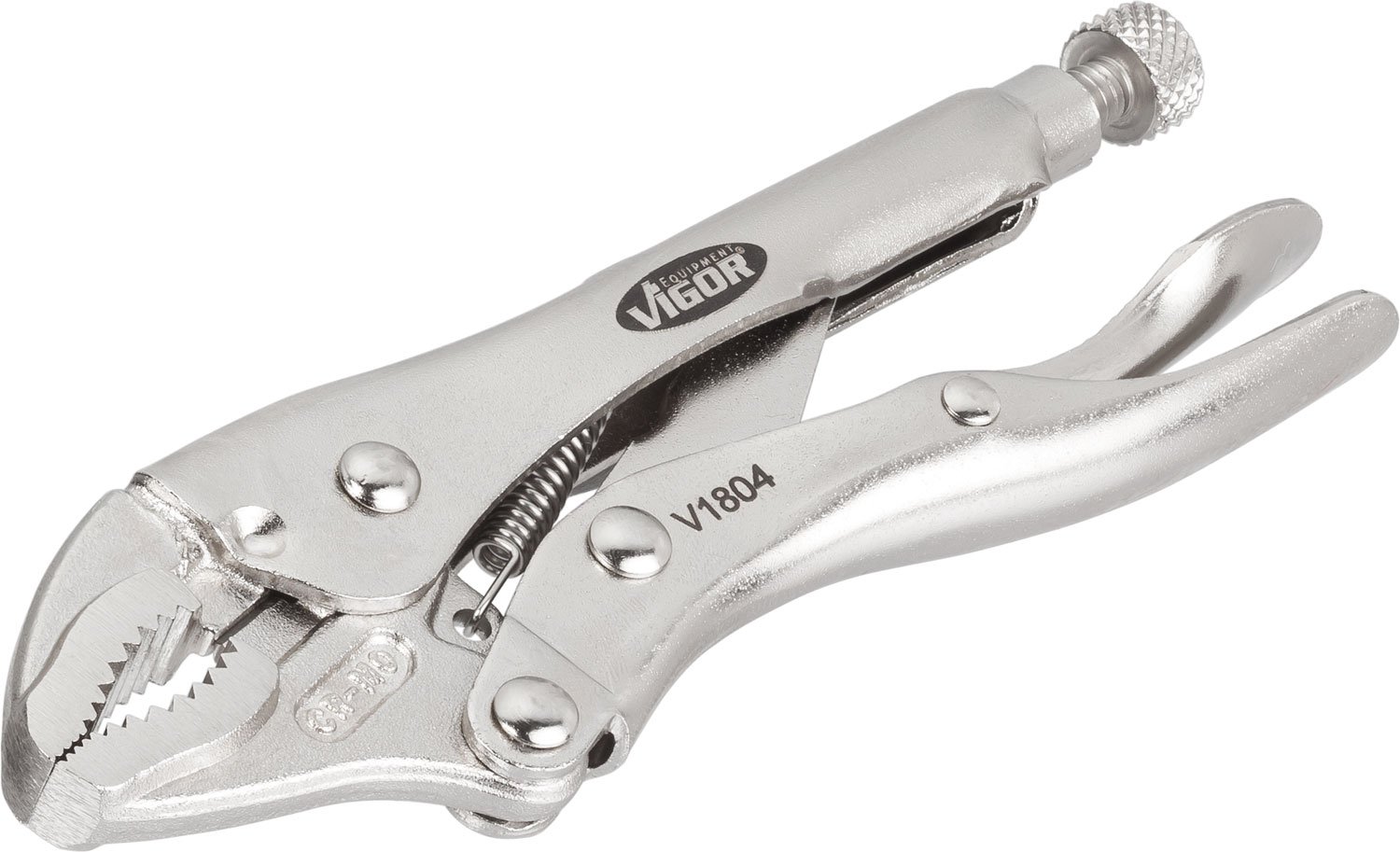 VIGOR V1804 Small Universal Grip Pliers - Multi-Colour, 250 mm