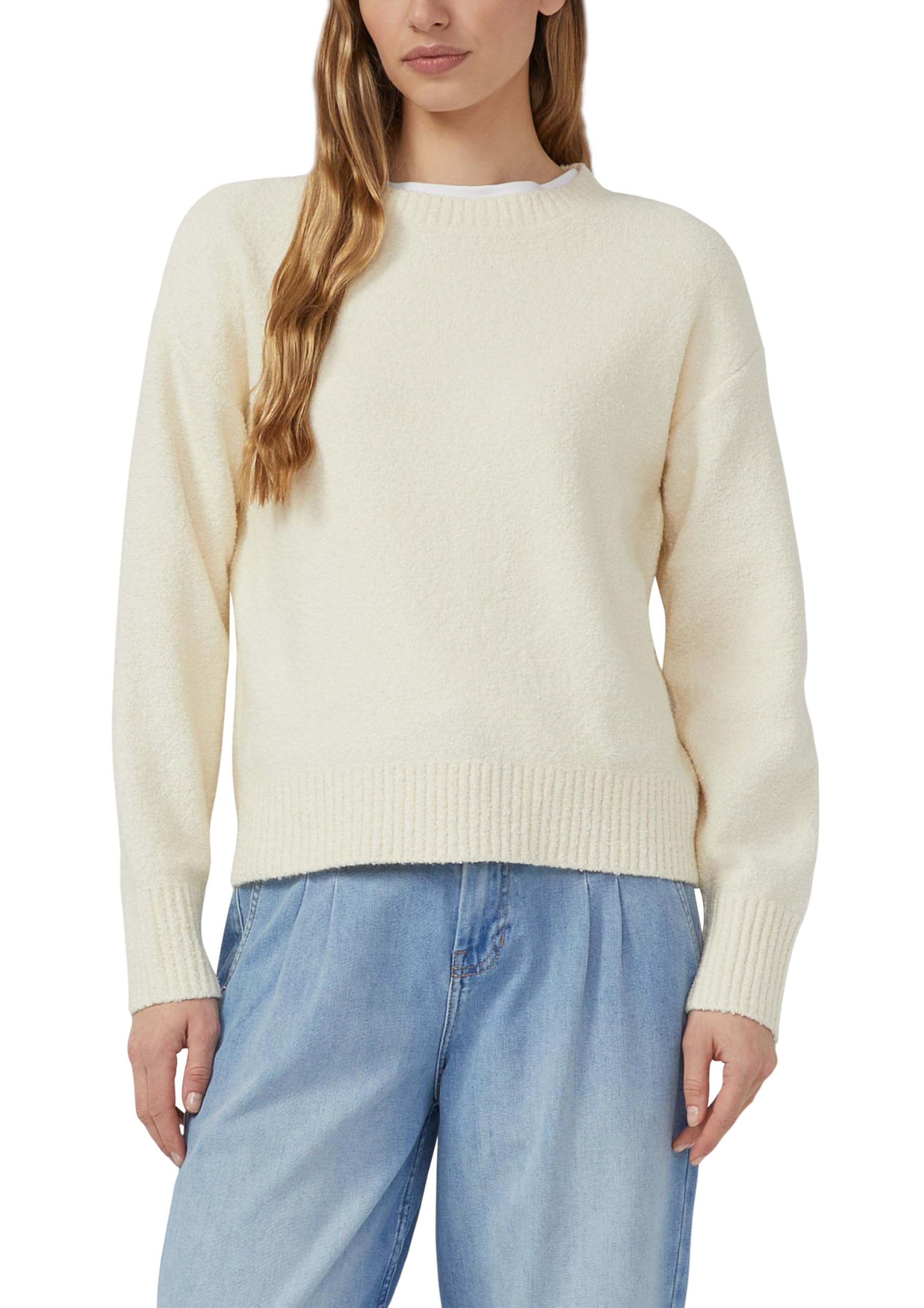 s.Oliver Pullover aus Bouclé im Relaxed Fit