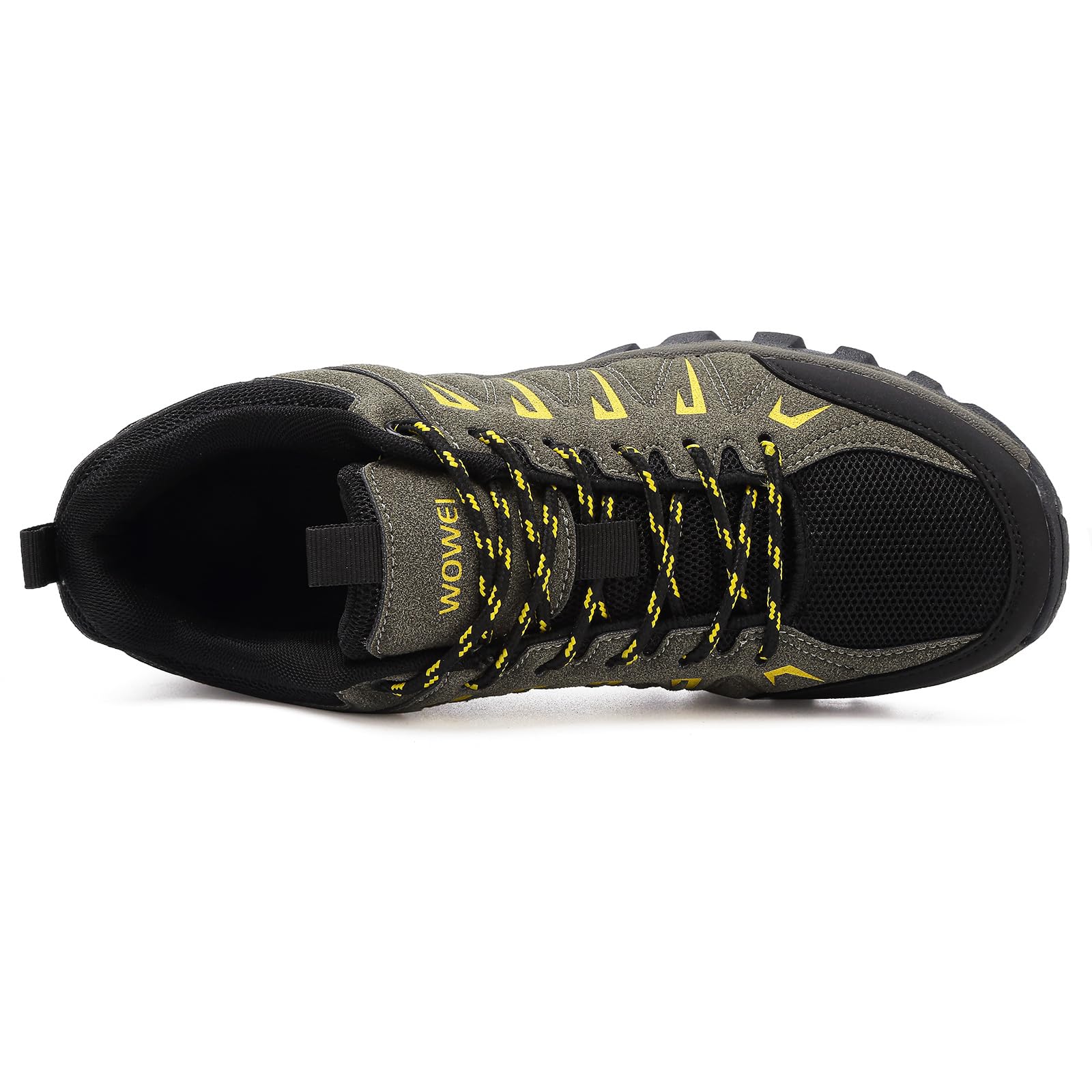HaloTeam Zapatos de Senderismo Hombre Antideslizantes Transpirable Trekking Sneakers Escalada Zapatillas de Montaña EU 39-EU 45 - 2