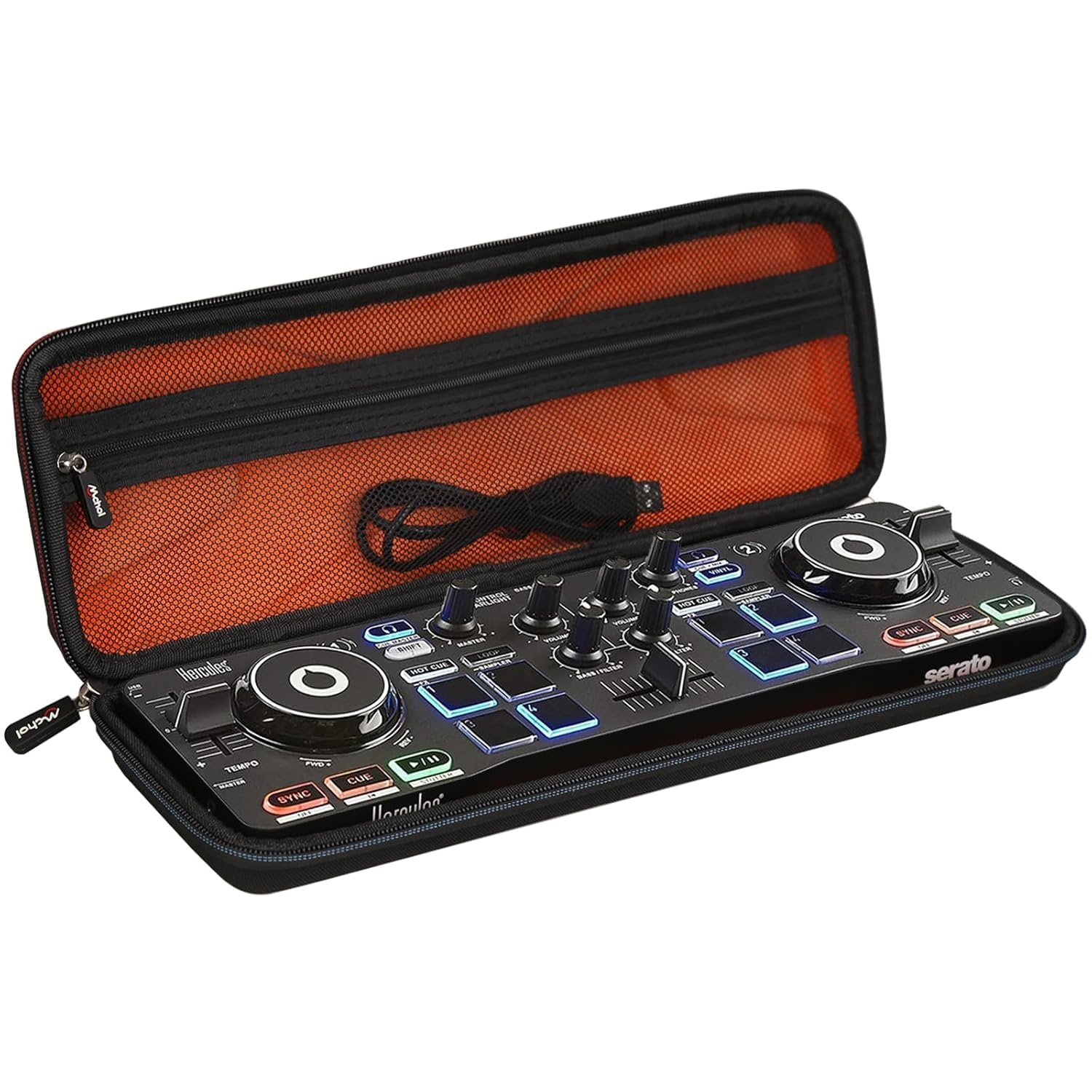 新品Hercules DJCONTROL STARLIGHT 持ち運びケース付き Hard Portable Case Compatible with Hercules DJControl Starlight