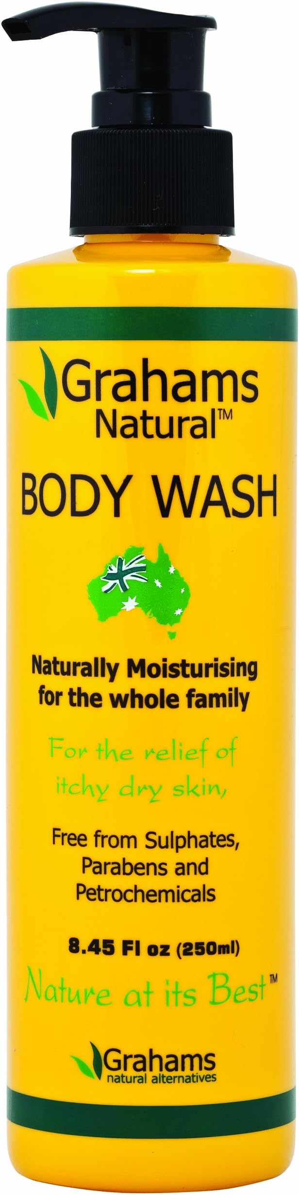 Grahams Natural 250ml Body Wash