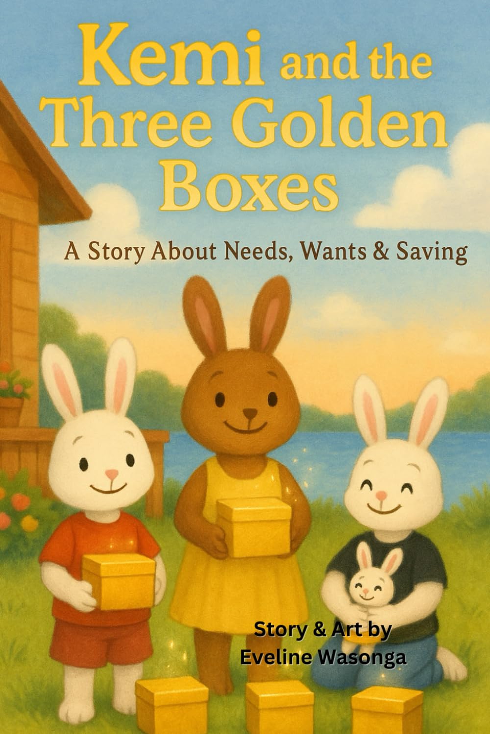 Kemi and The Three Golden Boxes: A story About Needs, Wants and Saving (Financial Literacy With Benny)