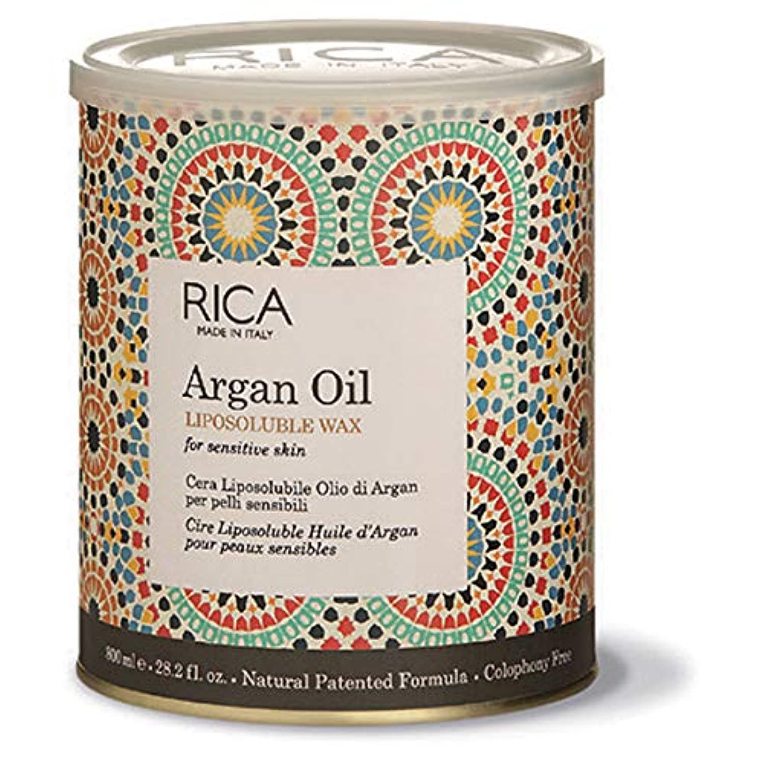 Cosmetics Argan Oil Liposoluble Wax, For Sensitive Skin, Delicate Depilation, Natural Formula, Colophony Free, Body Wax, 800ml