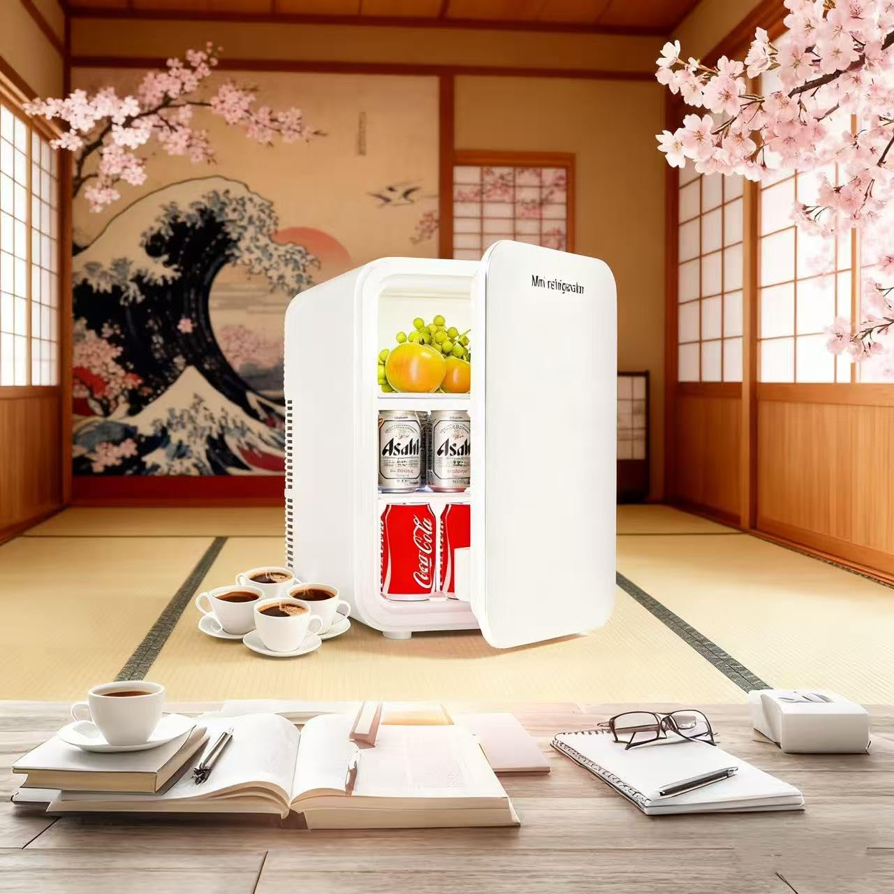 冷蔵庫 小型10L ミニ冷蔵庫 2℃～60℃ 小型冷温庫 保冷 保温 省エネ設計 Amazon | 10L ミニ冷蔵庫 小型冷温庫 2℃～60℃ 保冷/保温 静音 寝室