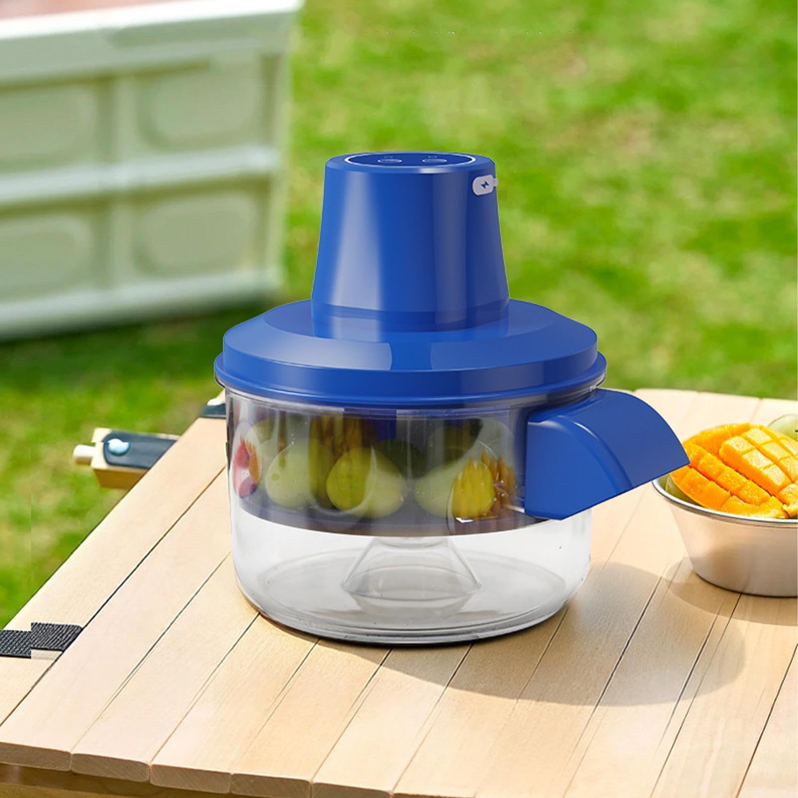 Machine À Éplucher L'Ail 1300 mAh Retire-Peau Portable Et Rechargeable | Éplucheur de Fruits Électrique Pour Raisins, Cerises, Tomates, Cuisine, Pique-Nique, Camping, Réunions Familiales