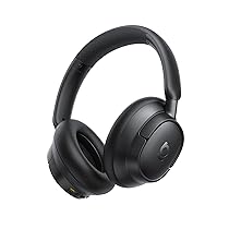 Baseus EH10 NC Cuffie Bluetooth con Cancellazione del Rumore Ibrida Attiva -45 dB, Cuffie Over-Ear Hi-Res & Audio LDAC con 5 Microfoni AI, 80 h di Autonomia, Bluetooth 6.0, Connessione Multipunto