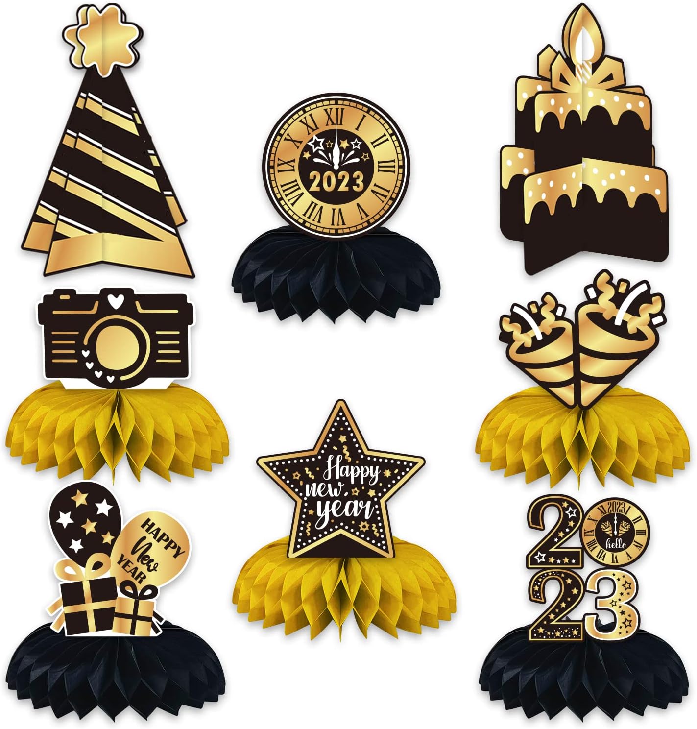 Happy New Year Centerpieces, Happy New Year Party