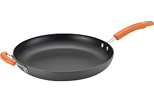 Rachael Ray Brights Nonstick Extra Large Skillet: Your Go-To Pan for Effortless Cooking